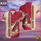 MLB Arizona Diamondbacks Abstract Paint Splash Hawaiian Shirts