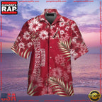MLB Arizona Diamondbacks Classic Floral Hawaiian ButtonUp Shirts