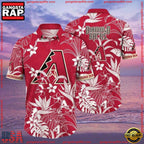 MLB Arizona Diamondbacks Hibiscus Harmony Hawaiian Shirts