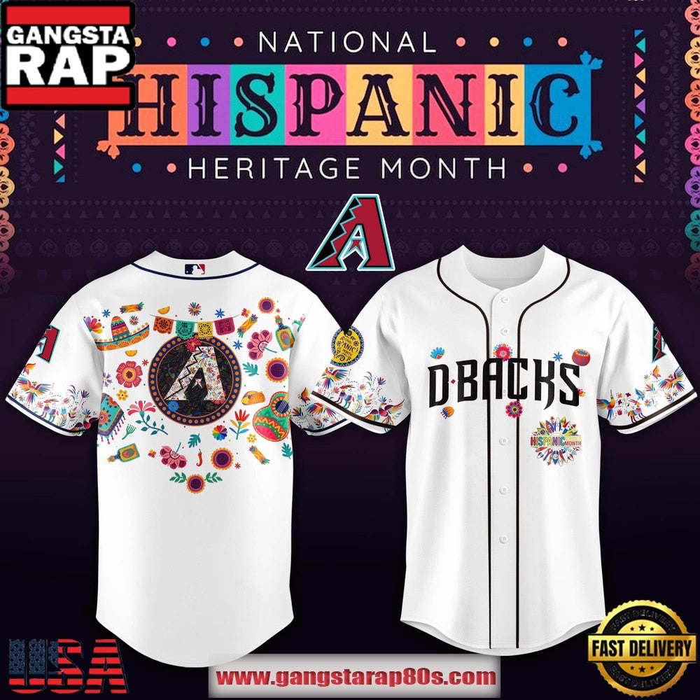 MLB Arizona Diamondbacks X Hispanic Heritage Special Edition Baseball Jersey