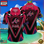 MLB Atlanta Braves Dynamic Art Deco Summer Hawaiian Shirt