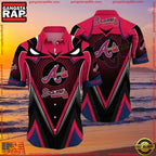 MLB Atlanta Braves Dynamic Art Deco Summer Hawaiian Shirt
