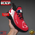 MLB Boston Red Sox Unique Design Custom Name Max Soul Shoes Running Sneakers