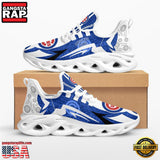 MLB Chicago Cubs Symbol Geometric Pattern New Design Max Soul Shoes Running Sneakers