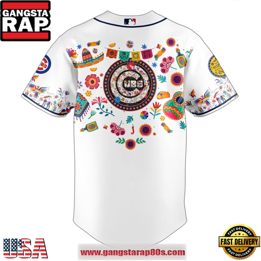 MLB Chicago Cubs X Hispanic Heritage Special Edition Baseball Jersey