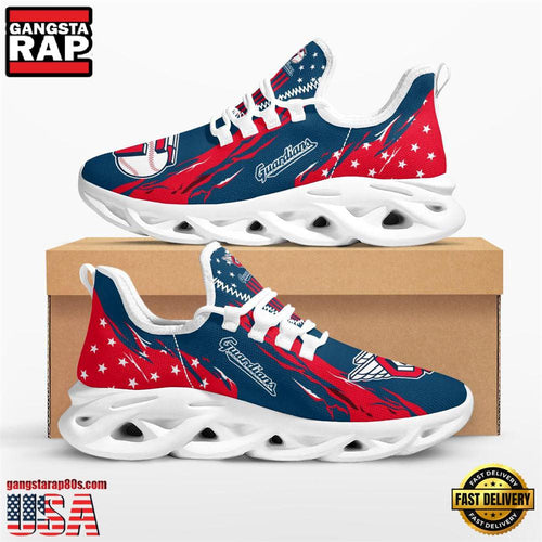 MLB Cleveland Guardians Stars and Stripes M Soul Shoes Running Sneakers