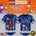 MLB Custom Team x Collab Peanuts Halloween Trick Or Treat Baseball Jersey Shirt