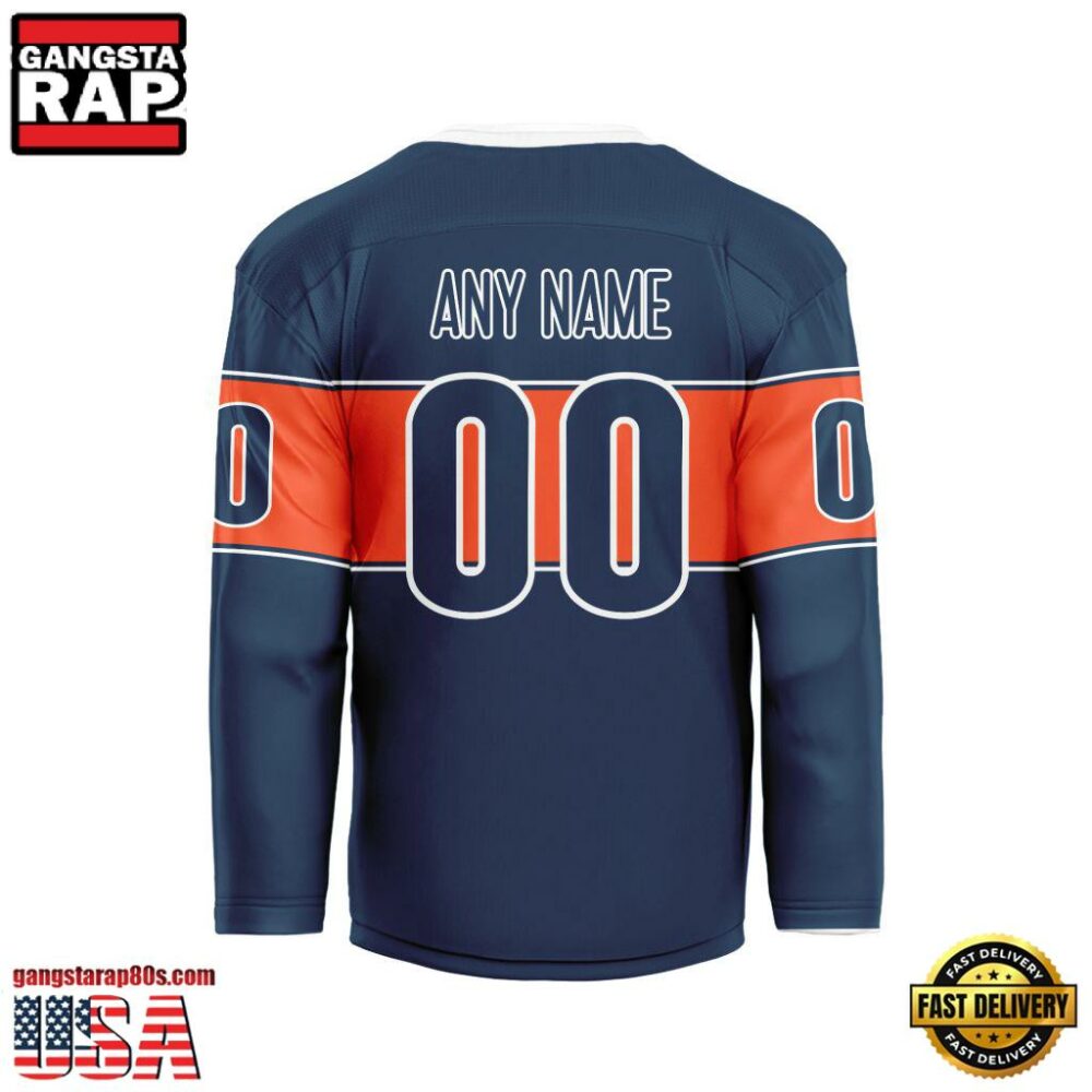 MLB Custom Detroit Tigers Special Hockey Jersey Shirt