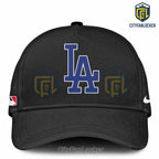 MLB Dodgers Black Built For The Night Custom Jersey