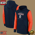 MLB Gear Detroit Tigers Pullover All Over Print Hoodie Shirt