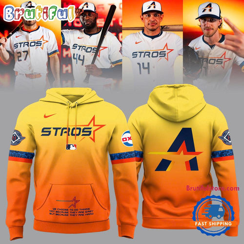 MLB Houston Astros 2025 City Connect The Next Frontier Hoodie T-Shirt