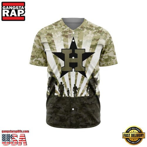MLB Houston Astros Veterans New Design Baseball Jersey