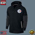 MLB Jersey Toronto Blue Jays Zip UP New Design Hoodie Shirt Black