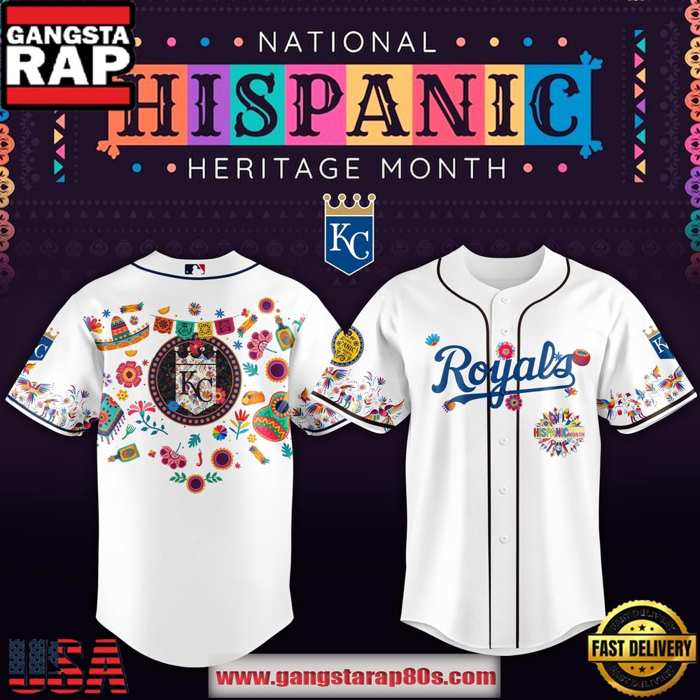 MLB Kansas City Royals X Hispanic Heritage Special Edition Baseball Jersey