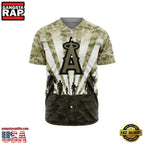 MLB Los Angeles Angels Veterans New Design Baseball Jersey
