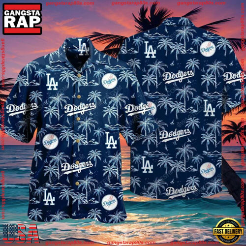 MLB Los Angeles Dodgers Baseball Sports Aloha Hawaiian Shirt