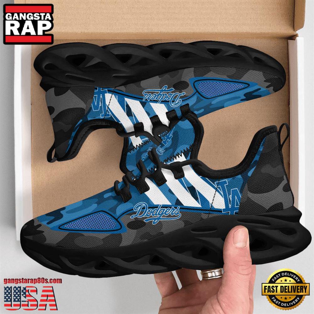 MLB Los Angeles Dodgers Military Camouflage M Soul Shoes Running Sneakers