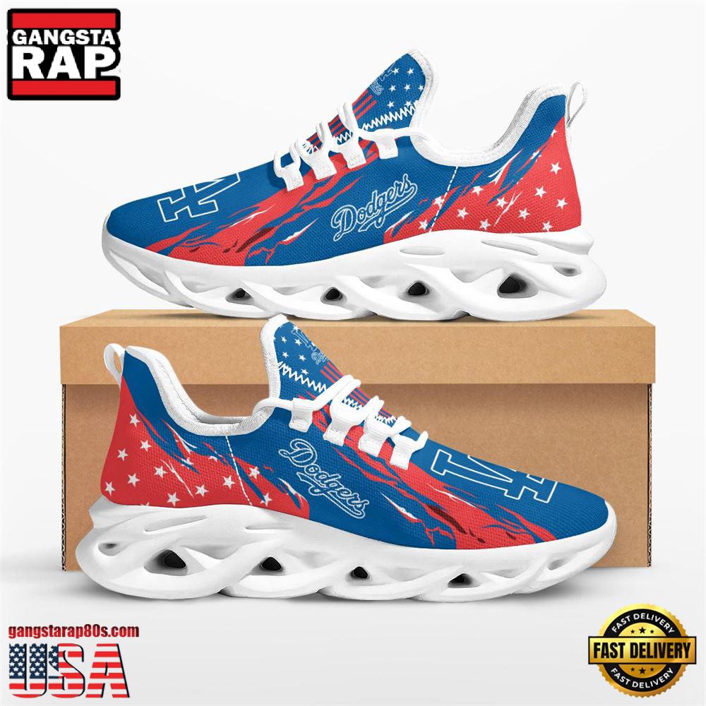 MLB Los Angeles Dodgers Stars and Stripes M Soul Shoes Running Sneakers