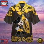 MLB Mickey Surfing Houston Astros Hot Summer Hawaiian Shirt, Astros Gifts for Fans