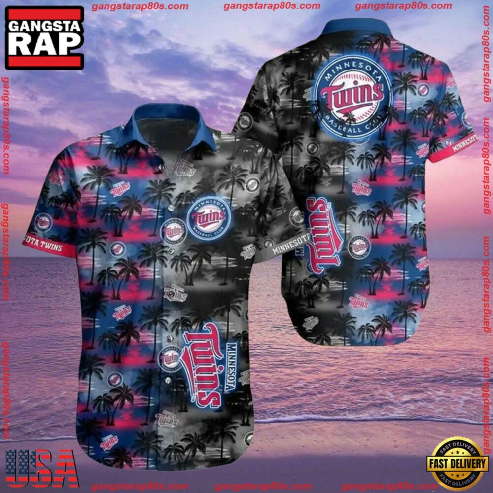MLB Minnesota Twins Aloha Hawaiian Shirt