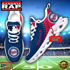MLB Minnesota Twins Unique Design Custom Name Max Soul Shoes Running Sneakers