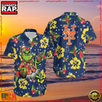 MLB New York Mets Aloha Grinch Hawaiian Shirt
