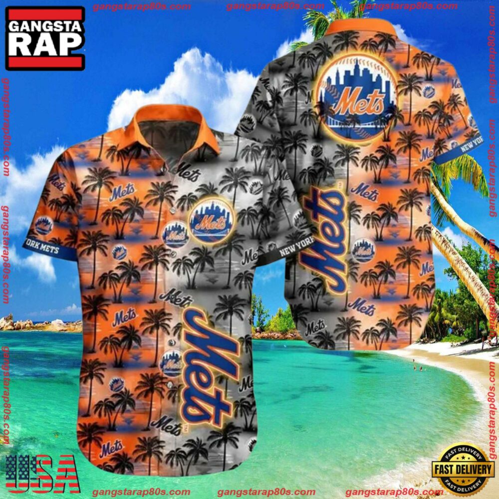 MLB New York Mets Aloha Hawaiian Shirt