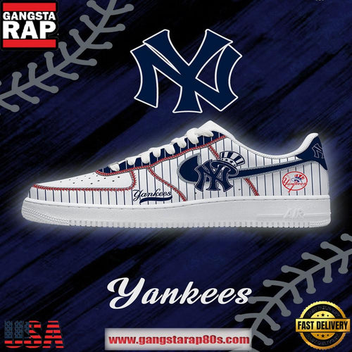 MLB New York Yankees Baseball Limited Style AF1 Shoes Running Sneakers