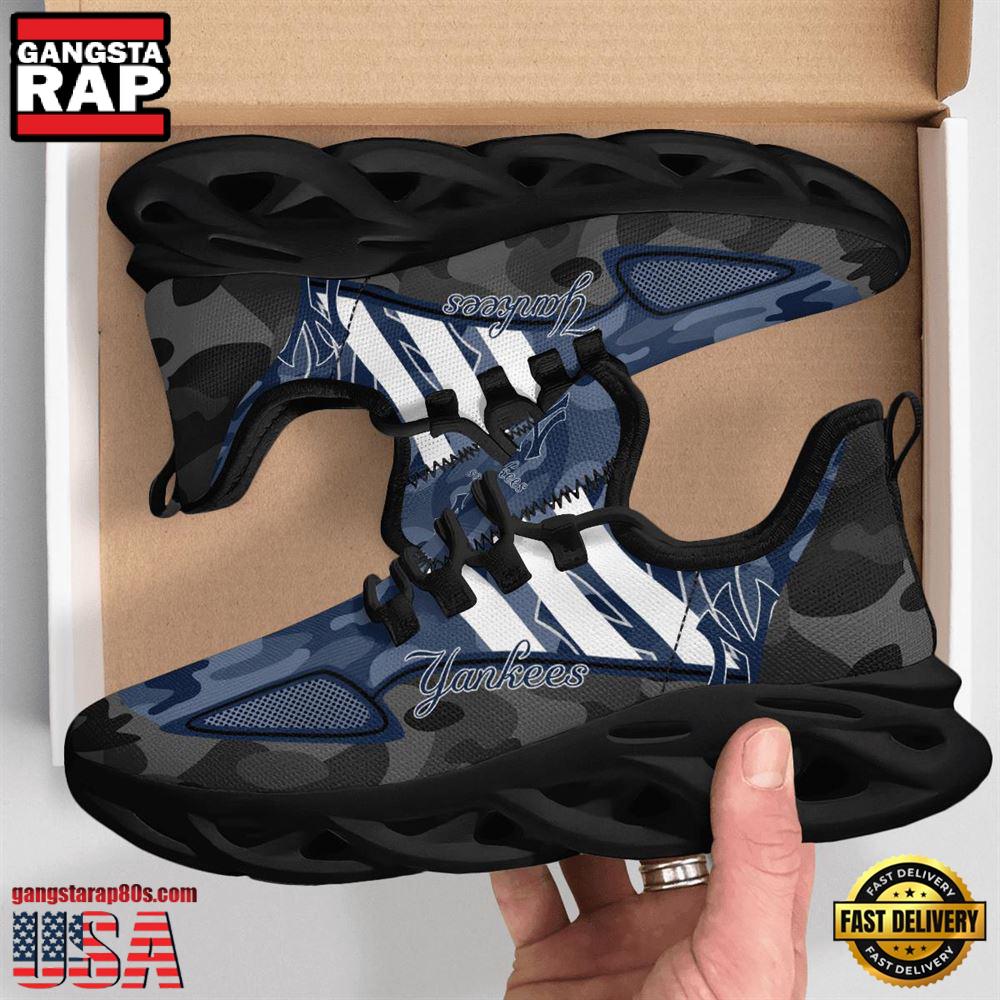 MLB New York Yankees Military Camouflage M Soul Shoes Running Sneakers