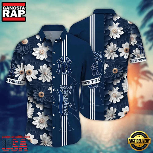 MLB New York Yankees Summer Aloha New Aloha Hawaiian Shirts