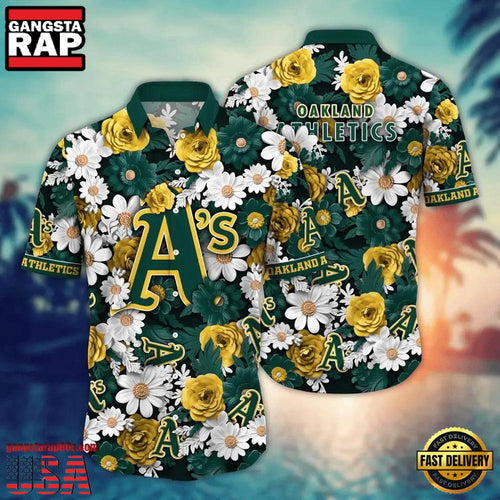 MLB Oakland Athletics Summer New Hawaiian Shirt Designer