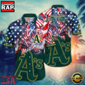MLB Oakland Athletics Team Logo Summer Hawaiian Shirt Designer
