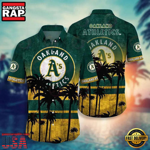 MLB Oakland Athletics Tropical Summer Hawaiian Shirt Designer