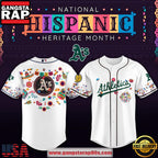 MLB Oakland Athletics X Hispanic Heritage Special Edition Baseball Jersey
