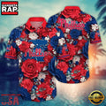 MLB Philadelphia Phillies Blooming Rose Hawaiian Shirt Designer