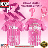 MLB Philadelphia Phillies X Breast Cancer Awareness Month Special Edition Baseball Jersey
