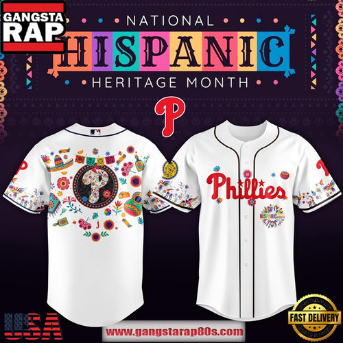 MLB Philadelphia Phillies X Hispanic Heritage Special Edition Baseball Jersey