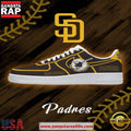MLB San Diego Padres Baseball Special Edition AF1 Shoes Running Sneakers