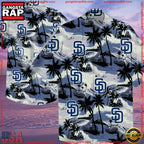 MLB San Diego Padres Aloha Hawaiian Shirt Summer Button Up
