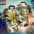 MLB San Diego Padres Paradise Bloom Aloha Hawaiian Shirt