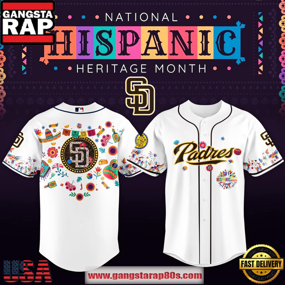 MLB San Diego Padres X Hispanic Heritage Special Edition Baseball Jersey