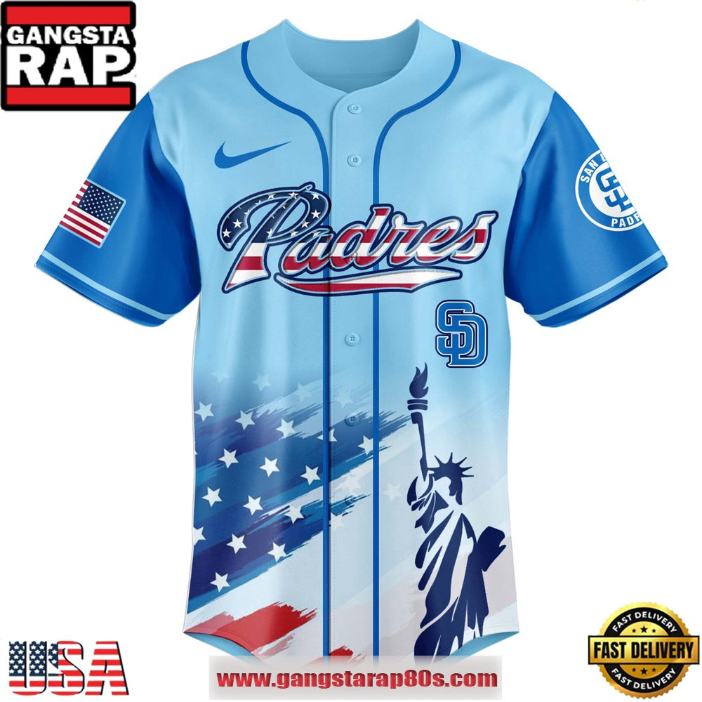 MLB San Diego Padres X Independence Day Special Edition Baseball Jerseys