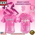 MLB San Francisco Giants X Breast Cancer Awareness Month Special Edition Baseball Jersey