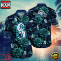 MLB Seattle Mariners Ocean Breeze New Design Aloha Shirt