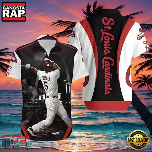 MLB St. Louis Cardinals Albert Pujols Aloha Hawaiian Shirt