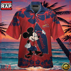 MLB St. Louis Cardinals Mickey Mouse Aloha Shirt