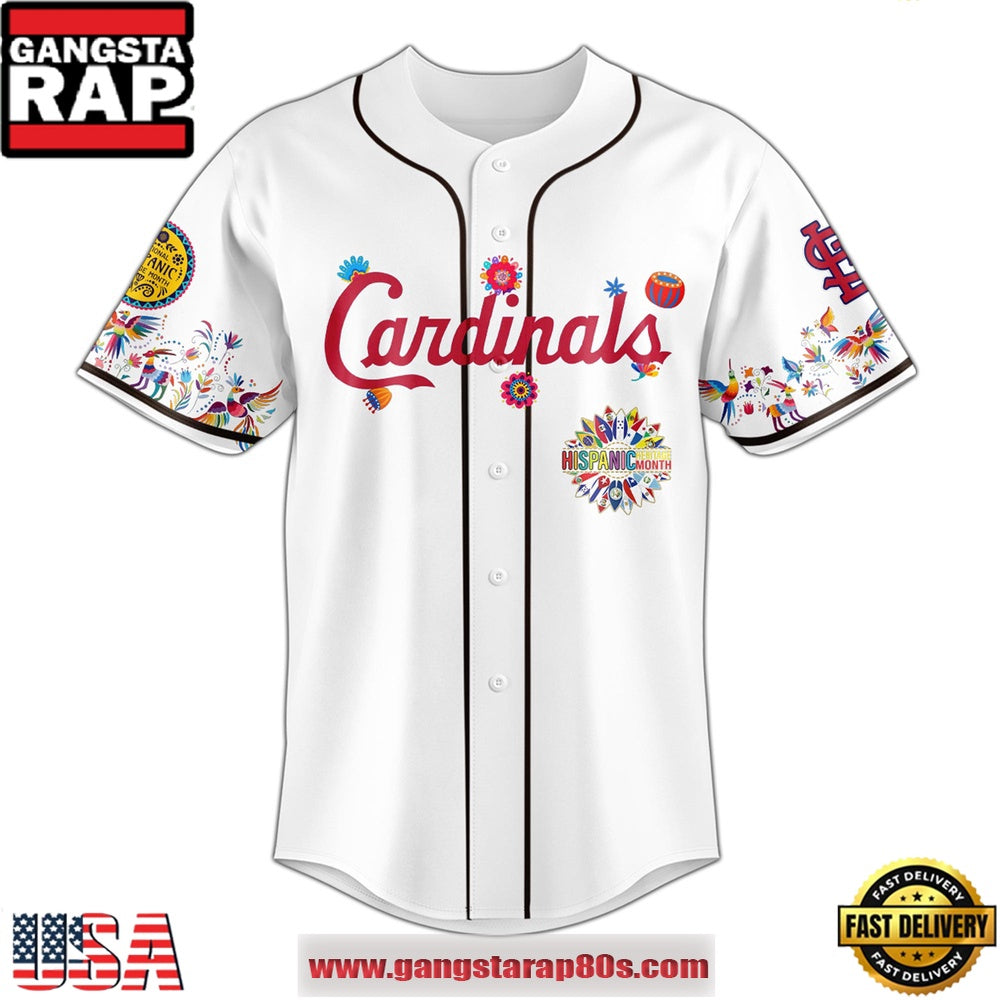 MLB St. Louis Cardinals X Hispanic Heritage Special Edition Baseball Jersey