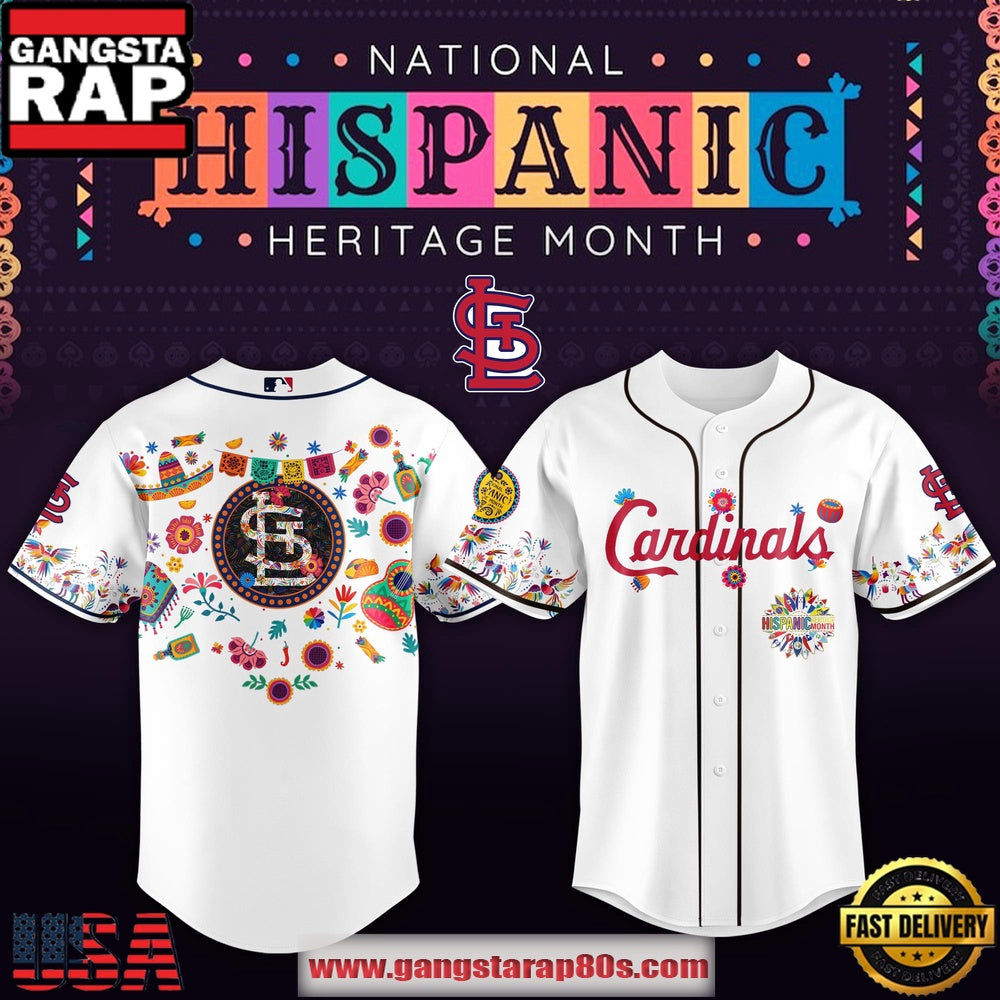 MLB St. Louis Cardinals X Hispanic Heritage Special Edition Baseball Jersey