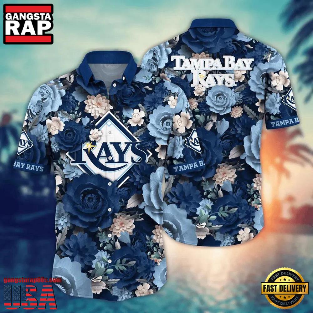 MLB Tampa Bay Rays Aloha Baseball Team New Design Aloha Shirts