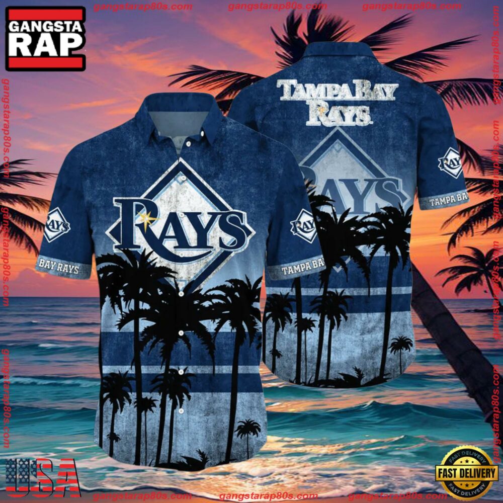 MLB Tampa Bay Rays Aloha Hawaiian Shirt, Style Hot Trending